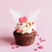 Hpory Cake Topper 60 Pcs Edible White Wings Cupcake Toppers Glutinous Rice Paper Happy Birthday Cake Toppers Angel Wings Cake Decorations for Birthday Wedding Celebration Party - Buy Online on GoSupps.com