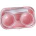 Infeksiya Red Contact Lens Case - Cosmetic Travel Kit for Eyes | Durable & Stylish Lens Container - Buy Online on GoSupps.com