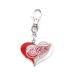 DETROIT RED WINGS HOCKEY CHARM 7/8" W x 7/8" L ADD TO ZIPPER PULL PURSE WALLET BACKPACK OR PET DOG CAT COLLAR LEASH HARNESS ETC