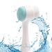 Somaer Face Wash Brush  2 in 1 Facial Cleaning Brush for Deep Pore Exfoliation  Wash Makeup  Massaging  Acne (Blue) Face Bush_blue