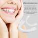 Simulated Tooth Whitening Vein - Customizable & Adjustable Silicone Cover for Discoloration & Deformities | Food-Safe Material for Upper & Lower Teeth - Buy Online on GoSupps.com