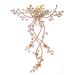 Hanfu Styling Accessory Hanfu Hair Ornaments Wedding Hair Comb Accessories Crystal Pearl Hair Belt Wedding Bridal Hair Ornaments Hair