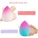 Makeup Sponge Gradient Color Egg Foundation Sponge Water Drop Shape Smooth Applying Cosmetic Puff Powder Wet/Dry Dual Use (Color : Type-3) - Buy Online on GoSupps.com