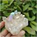 Stone Crafts Natural Crystal Cluster Electroplating Angel Aura Crystals Stones Natural Luster - Buy Online on GoSupps.com