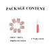 Mervf Nude Squoval Press-on Nails - 24pcs Short Fake Acrylic Nails with Star Design for Women | Glossy Finish | Easy to Apply - Buy Online on GoSupps.com
