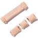 Healifty 4 Pcs Toe Cover Elastic Wrap Bandages - Beige Nylon Toe Protectors for Comfort and Protection - Buy Online on GoSupps.com