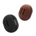 FERYES 2 PCS Makeup Sponge Holder - Silicone Beauty Blender Case Makeup Sponge Holder for Travel 2 Pcs Black+Brown