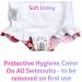 Baby UV Sunsuit | Moon Snow Baby Swimming Costume | One Piece Swimsuit | Girls Rashguard 1-2 Years | Hummingbirds/Pink - Buy Online on GoSupps.com