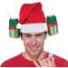 Warm Fleece Lined Cozy Carnival Cap - Creative Xmas Beer Festival Hat for Women - Small Red - Buy Online on GoSupps.com
