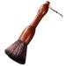 Solustrus cleaning brush for tea tablets Tea chan stift Wood water cup brush Chinese tea service parts dishwasher brushes Accessories for water bottles kung-fu-sets wooden travel pot 1 piece (1 Pack) brown