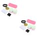 FRCOLOR 22 Pcs Eyelash Set Fabric Lash Tapes Packaging Tape Basics Masking Tape Lash Extension Eye Pads Paper Fabric Tape Lash Supplies Lash Extension Tape Paper Cloth Jade Clothing 5x5cmx2pcs