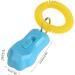 Zerodis Dog Training Clicker - Adjustable 3-Stage Sound Universal Pet Training Device for Cats & Dogs - Blue - Buy Online on GoSupps.com