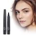 Magic Eyebrow Pencil 3D Waterproof Microblading Eyebrow Pencil Contouring Pen 4 Tipped Precise Brow Pen Fine Stroke Microblading Natural Eyebrow Pencil Natural (Black)