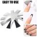 Professional Nail Cutter Kit - 9 Sizes for Acrylic Tips & Easy French Smile Cut | V Shape Edge Trimmer - Buy Online on GoSupps.com