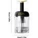 Joberio Face Foam Maker - Transparent Manual Face Wash Foam Maker Type | Portable Deep Cleansing Facial Cleansing Tools For Travel Household Rich Lather Black - Buy Online on GoSupps.com