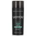 UOYOU WHITE Hair Fibres for Thinning Hair 27.5g Bottle | Undetectable & Natural Keratin Hair Fibers Concealer for Hair Loss for Men and Women | Hair Building Fibres Powder WHITE 27.50 g (Pack of 1) White