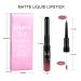 Evpct 3Pcs Ruby Red Nude Pink Mauve Matte Liquid Lipstick and Lip Liner Stain Set for Women - Long Lasting 24 Hours Stay On Matte Lipstick - 3 Count - Buy Online on GoSupps.com