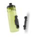 FIDLOCK Twist Bottle 600 Set- Bike Water Bottle Holder with Attached Bottle - Cage Free Magnetic Mount Yellow