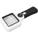 5X 45X Handheld Magnifying Glass with Light Led Magnifier for Reading Reading Checking Money Identifying Jewellery Relics Magnifier with 3LED 1UV Lights for Seniors - Buy Online on GoSupps.com