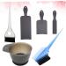 Angoily 1 Set Salon Hair Color Kit Mesh Make up Bag Hair Tinting Bowl Hair Coloring Bowl Hairdressing Brush Scissor Bumper Coloring Board Hair Coloring Combs Hair Dye Tool Kit - Buy Online on GoSupps.com
