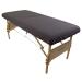 Body Linen Massage Table Poly-Cotton Sheet Set - 3 Piece Set for Professional Use - Super Soft and Durable (Gray) - Buy Online on GoSupps.com