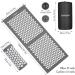 LIXADA Acupressure Set - Acupressure Mat & Pillow with Massage Balls | Neck & Head Pain Relief | Gray & White | International Shipping - Buy Online on GoSupps.com