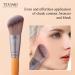 Angled Contour Blush Brush - Soft Makeup Brush for Blending & Contouring | Wooden Beauty Tool M02 - International Shipping Available - Buy Online on GoSupps.com