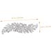 SOESFOUFU Hair Comb Tiara Floral Hair Clip Pearl Hair Clips Rhinestone Headpiece for Bride Wedding Headdress Bride Headpieces Bride Headdress Zinc Alloy European and American Accessories - Buy Online on GoSupps.com