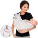 Cuby Natural Cotton Baby Carrier - Extra Comfortable for Newborns & Infants | Gray | Ideal for Baby Registry - Buy Online on GoSupps.com