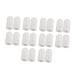 Lurrose 10 Pairs Anti-wear Protective Cover High Heel Protectors Crease Protector Silicone Gel Toe Cushions Bunion Cushions Sleeve Protectors Pinkie Sleeve Toe Corn Sleeve Protection Tools White 4.5X2.1cm