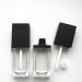 YSOLDA Set of 5 x 10ml square lip gloss tubes with wand applicator refillable clear lip gloss tube Black - Buy Online on GoSupps.com