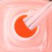 Heroine.nyc Neon Pastel Peach Nail Polish - Cruelty-Free, Vegan, Non-Toxic Formula - 9-Free - .37 fl. oz. (11 ml) - Peach Please - Buy Online on GoSupps.com