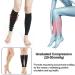 Buy GOTOTOP Calf Compression Sleeves for Men & Women - Footless Leg Support 20-30mmHg for Running & Cycling - Prevents Swelling Pain Edema & DVT (XXL Skin Color - Buy Online on GoSupps.com