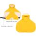 Buy Hykiee Waterproof Dog Raincoat - Adjustable Breathable Jacket with Hood for Small to Large Dogs - XXL Yellow - Buy Online on GoSupps.com