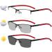 JHDXL +0.25 Reading Glasses with Spring Hinges - Comfortable Blurred Vision Relief in Gray - Buy Online on GoSupps.com