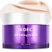 KOEC 3D Lifting Cream Anti-Aging Night Cream for Tightening and Firming Neck & Face Wrinkle Cream for Women with Peptide Complex & Probiotics Natural & Organic 1.76 Oz