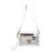 MOETYANG Women's Clear Stadium Approved Crossbody Bag - Small Fashionable See Through Clutch with Gold Accents - Buy Online on GoSupps.com