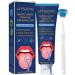 Premium Tongue Scraper & Hygiene Kit for Fresh Breath | C6T2 Tongue Brush & Coating Removal - Buy Online on GoSupps.com