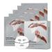 Bio-Collagen Face Hydrogel Mask Overnight Korean Deep Collagen Mask Anti Wrinkle Lifting Facial Collagen Mask Bio-Collagen Films Korean Mask for lifting firming and Pore Minimizing