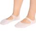 Silicone Socks  High Elastic Moisturizing Socks  Foot Anti-Cracking Protector Foot Care Tool  Silicone Gel Heel Socks Anti-Slip Silicone Moisturizing Socks for Women Men Dry Cracking Skin Medium Blanco