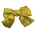 1 Piece Women's Hairpin Bow Feather Clip Hair Clips Satin Hair Pin Bow Hair Bow Headpiece Hair Accessories for Women Girls Daily Wear Yellow