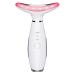 Neck Face Massager 3 Color Modes & Vibration Facial Sculpting Tool for Double Chin & Skin Care (White) International Shipping Available - Buy Online on GoSupps.com
