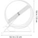 iplusmile Hamster Running Wheel - Chinchilla Sports Wheel for Exercise - Pet Cage Accessories in White - 32X19X36.5CM - Buy Online on GoSupps.com