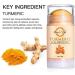 Purple Stick Clay Mask for All Skin Types Men Women Purifying Acne Treatment oil control deep cleansing (turmeric) - Buy Online on GoSupps.com