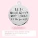 Ibera Gifts - Personalized Round Cat Necklace for Medium to Large Cats | Engraved Name & Address Collar | Fuchsia Glitter - Buy Online on GoSupps.com