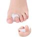 Jrery-KEY Hammer Toe Cushions Pads (Pack of 6) Bunion Corrector and Bunion Relief Big Toe Spacers Gel Toe Separators To Straighten Overlapping Toe Bunion Corrector Realign Crooked Toes