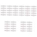 FRCOLOR 50 Pcs Stickers Shoe Grips Liner Pads for Shoes Foot Protectors for Feet Anti-wear Heel Cushion Heel Cups Heel Grip Pads Gel High Heel Women's Half Size Pad White As Shownx5pcs 6.5X2X0.1x5pcs