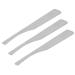 Metal Makeup Spatula 3 Pieces Stainless Steel Makeup Spatula for Blending