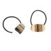 XHBTS 12 Pack Metal Leaf Hair Bands - Elastic Hair Ties & Cuffs in Gold and Silver | International Shipping - Buy Online on GoSupps.com