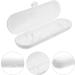 Gleavi Electric Toothbrush Holder Case - 4 Pack Portable Hard Shell Toothbrush Box White PP Travel Storage for Electric Toothbrushes - Buy Online on GoSupps.com